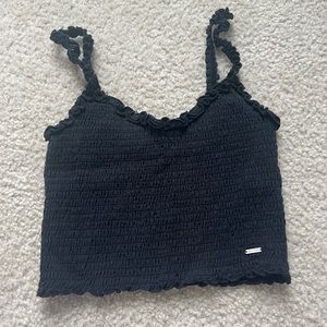 Black Crop Top